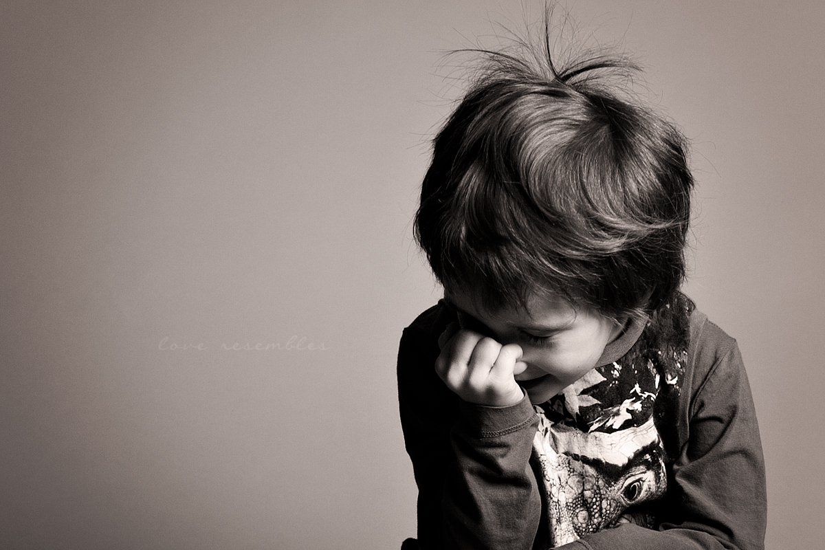 boy laughing